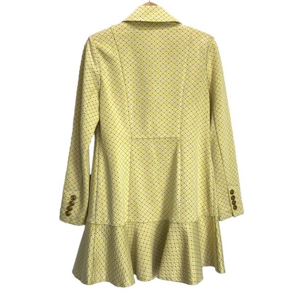 CAbi Hobnob Topper Yellow Coat Dress - Picture 4 of 13